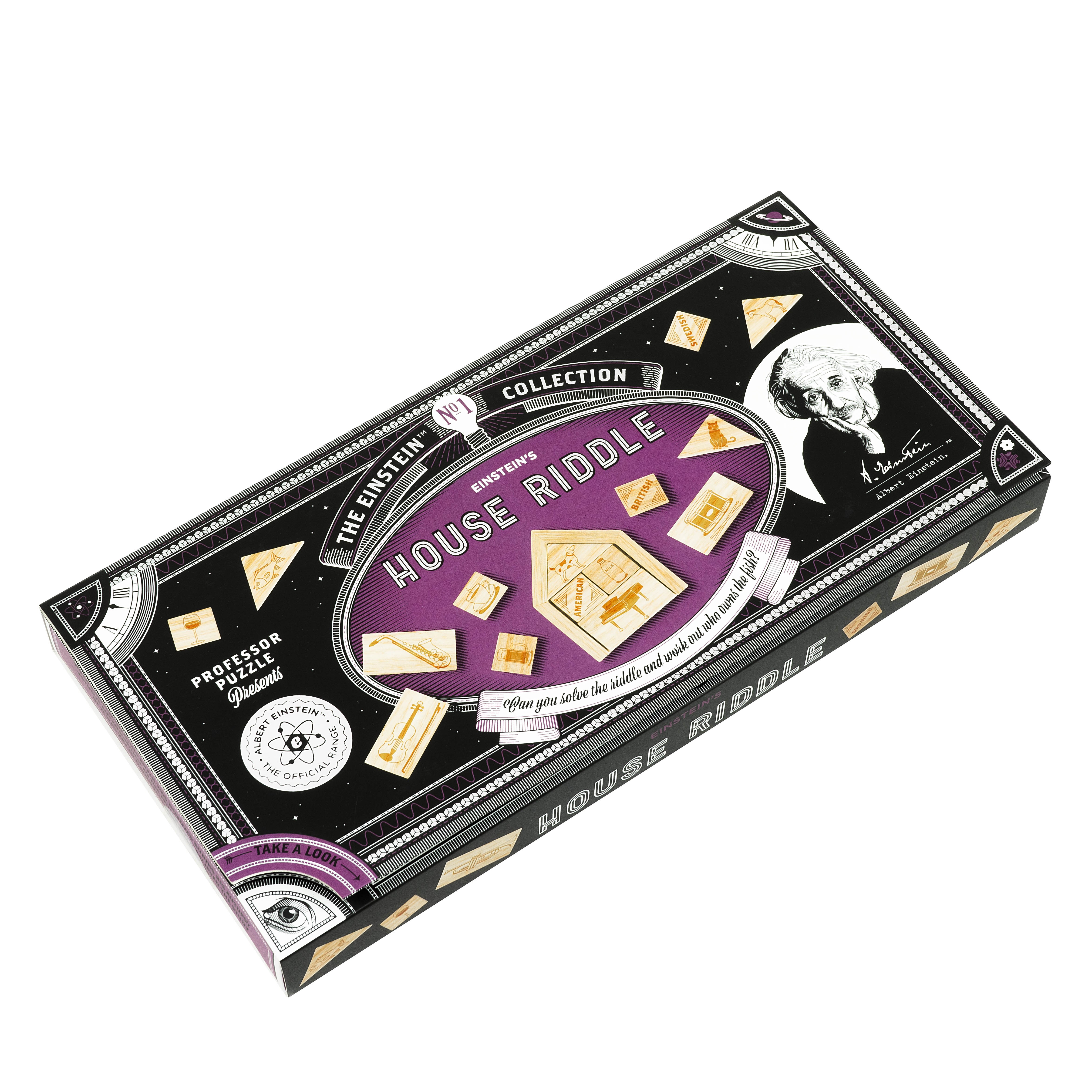 Ｙ.A:Raison D'Etre ５点セット House Riddle - The Einstein Collection - Professor Puzzle | Romania