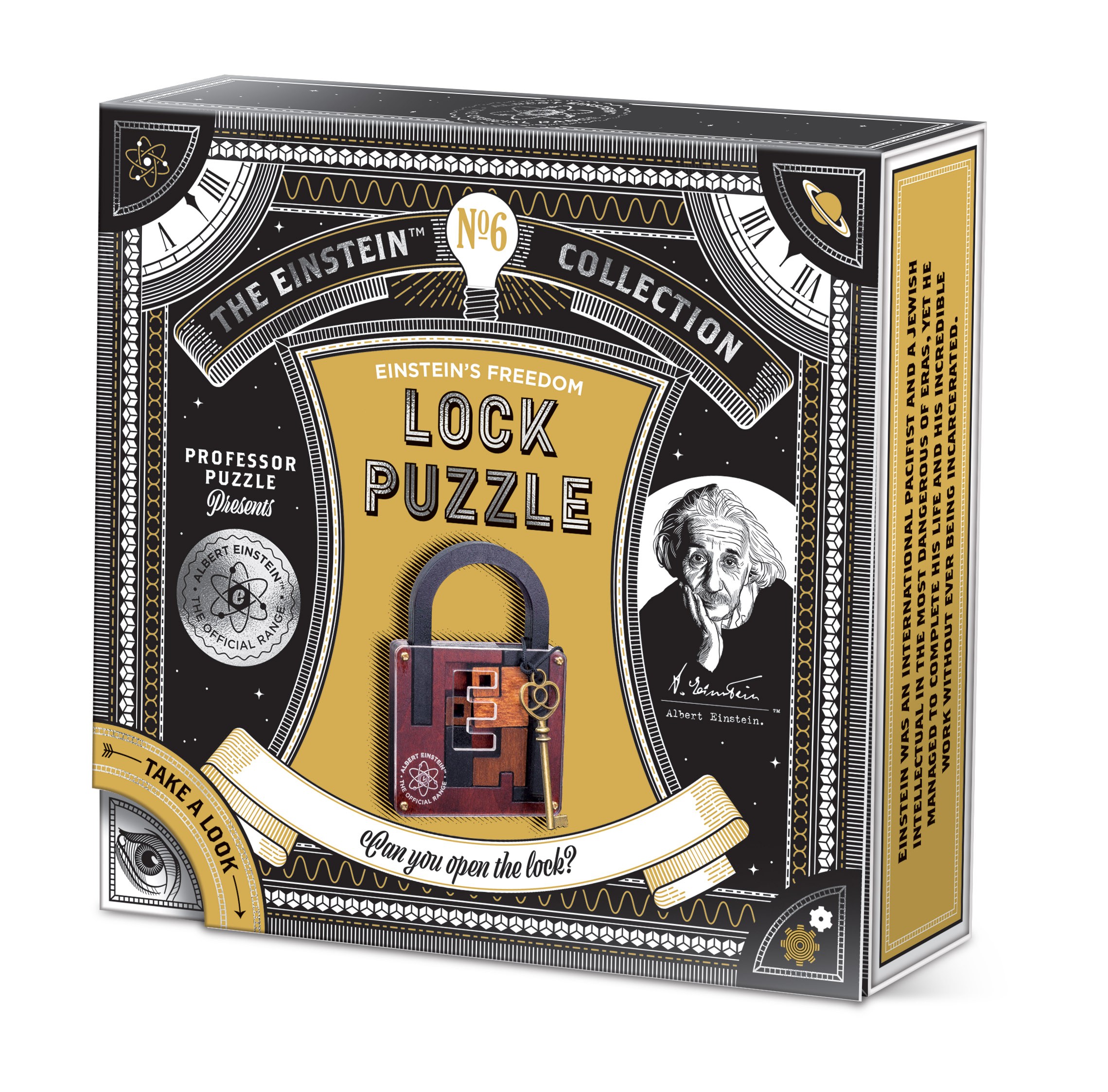 Ｙ.A:Raison D'Etre ５点セット Lock Puzzle - The Einstein Collection - Professor Puzzle | Romania