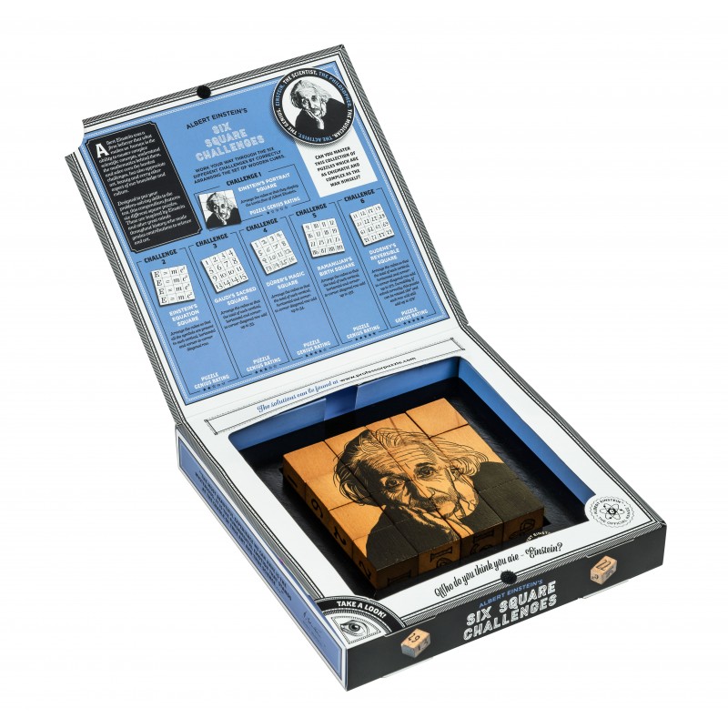 Six Square Challenges - The Einstein Collection - Professor Puzzle