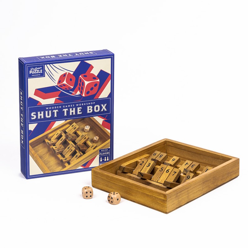 Wooden Games - Shut The Box - Professor Puzzle | Romania