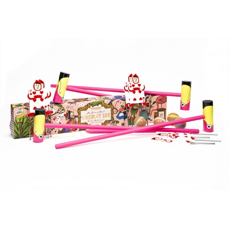 The Queen of Heart's Croquet Set