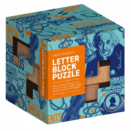 Joc puzzle, Einstein Collection, Letter Block Puzzle