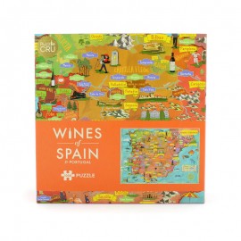 Puzzle jigsaw, Wines Of Spain & Portugal, 1000 piese, Ginger Fox