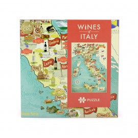 Puzzle jigsaw, Wines of Italy, 1000 piese, Ginger Fox