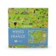 Puzzle jigsaw, Wines of France, 1000 piese, Ginger Fox